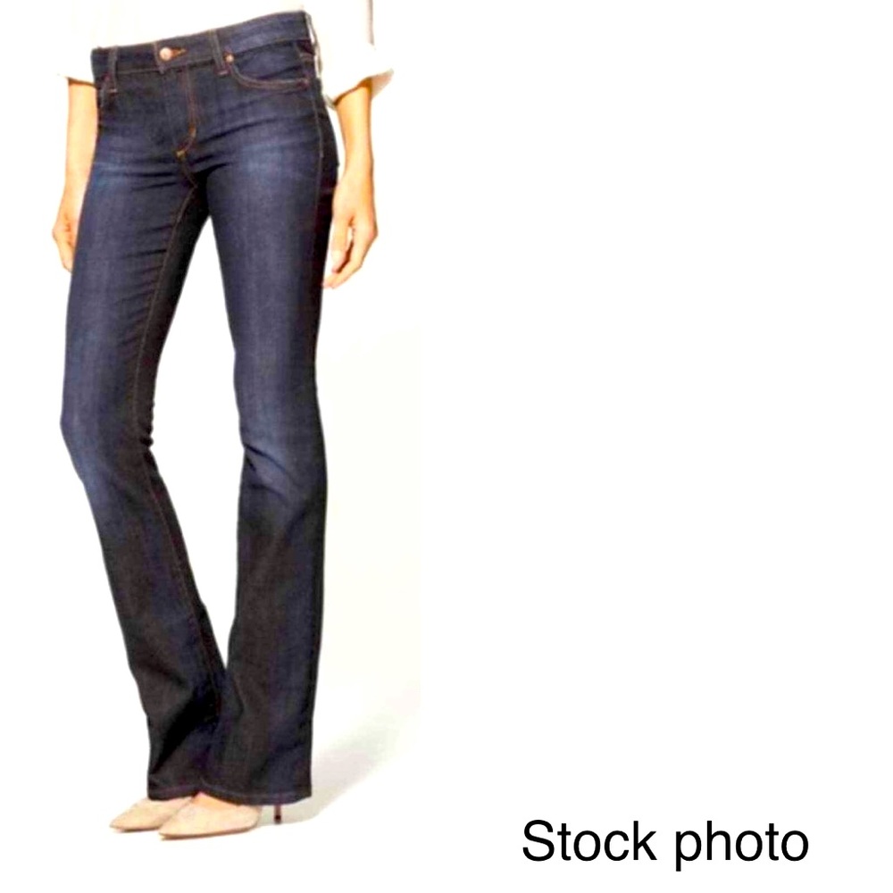 BNWOT 7 FOR ALL MANKIND KIMMIE BOOTCUT DARK WASH JEANS